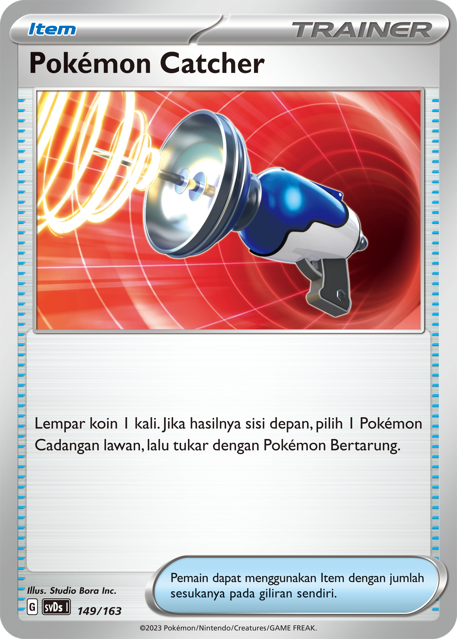 Pokémon Catcher 149 — Deck Ringkas ex (Indonesian Pokémon TCG card)