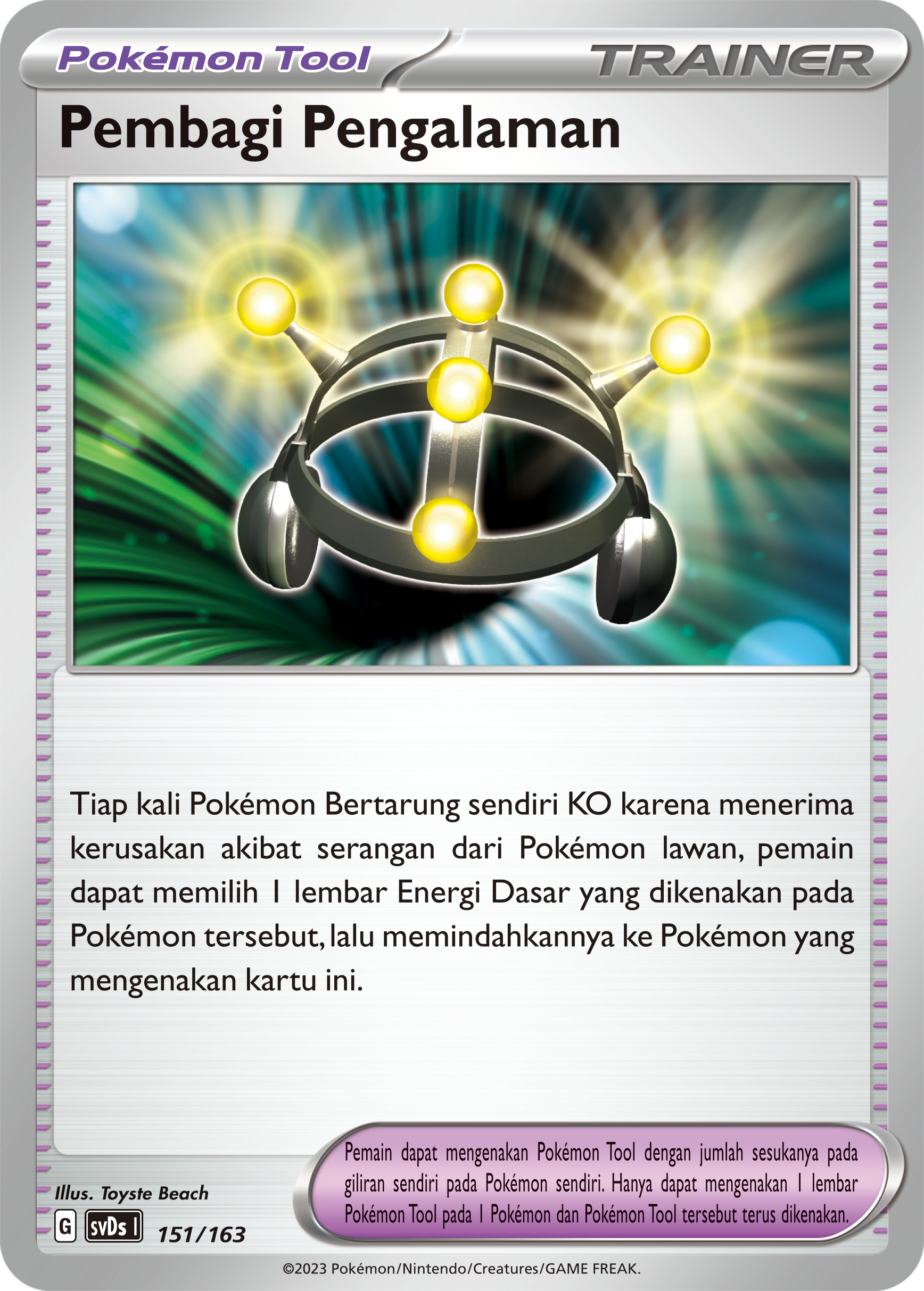 Pembagi Pengalaman 151 — Deck Ringkas ex (Indonesian Pokémon TCG card)