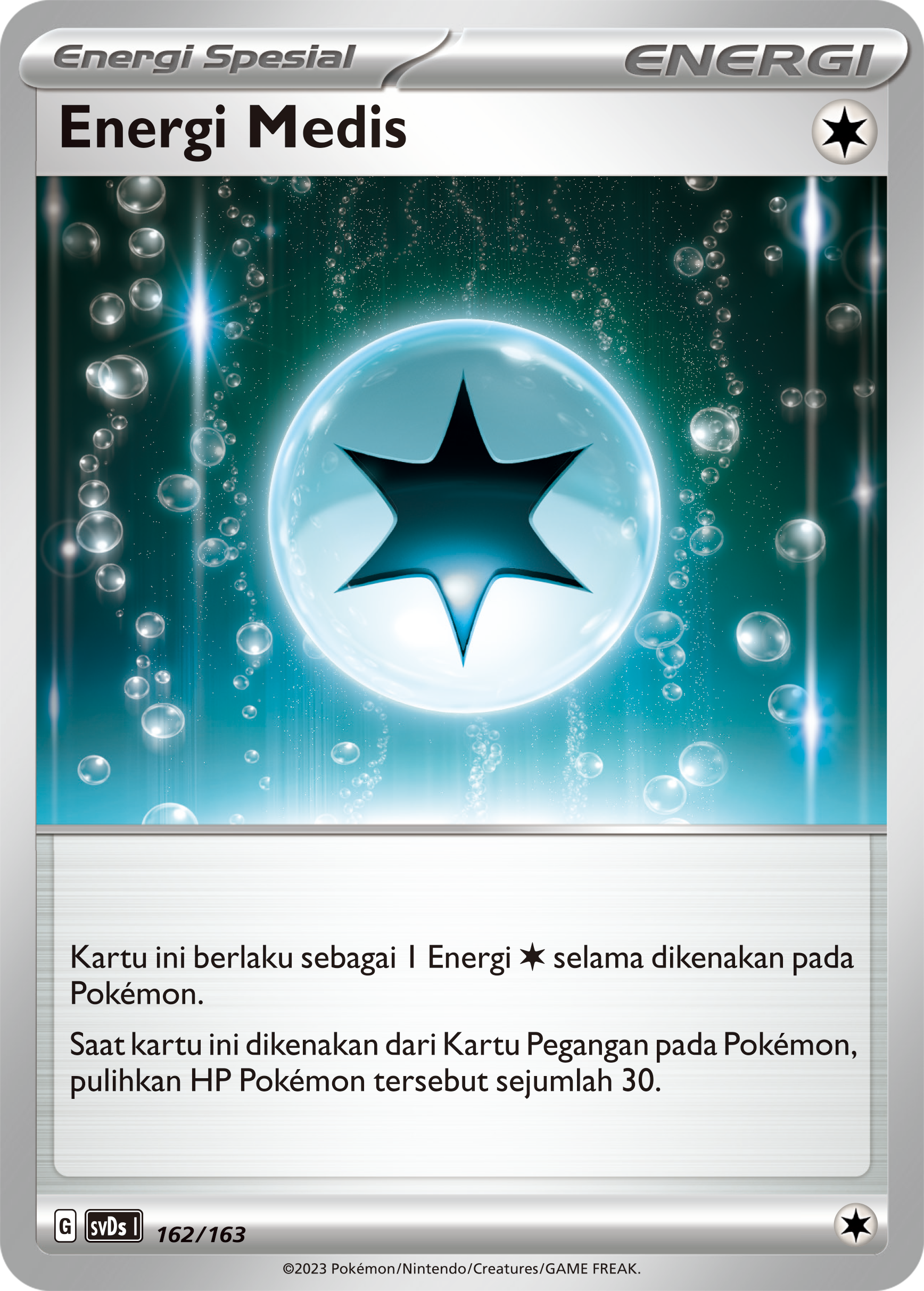 Energi Medis 162 — Deck Ringkas ex (Indonesian Pokémon TCG card)