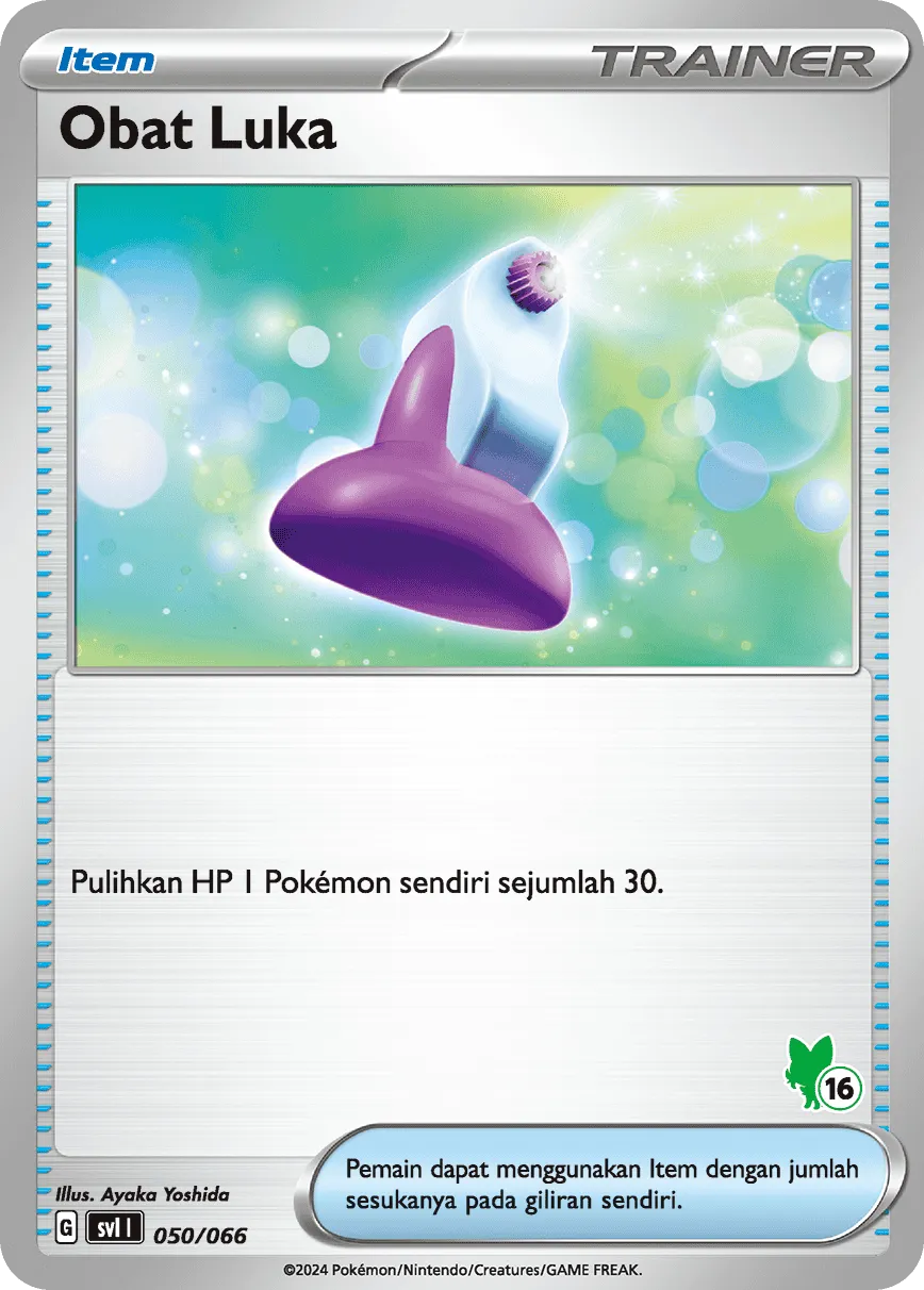 Potion 050/66 — Trainers Camp (Indonesian Pokémon TCG card)