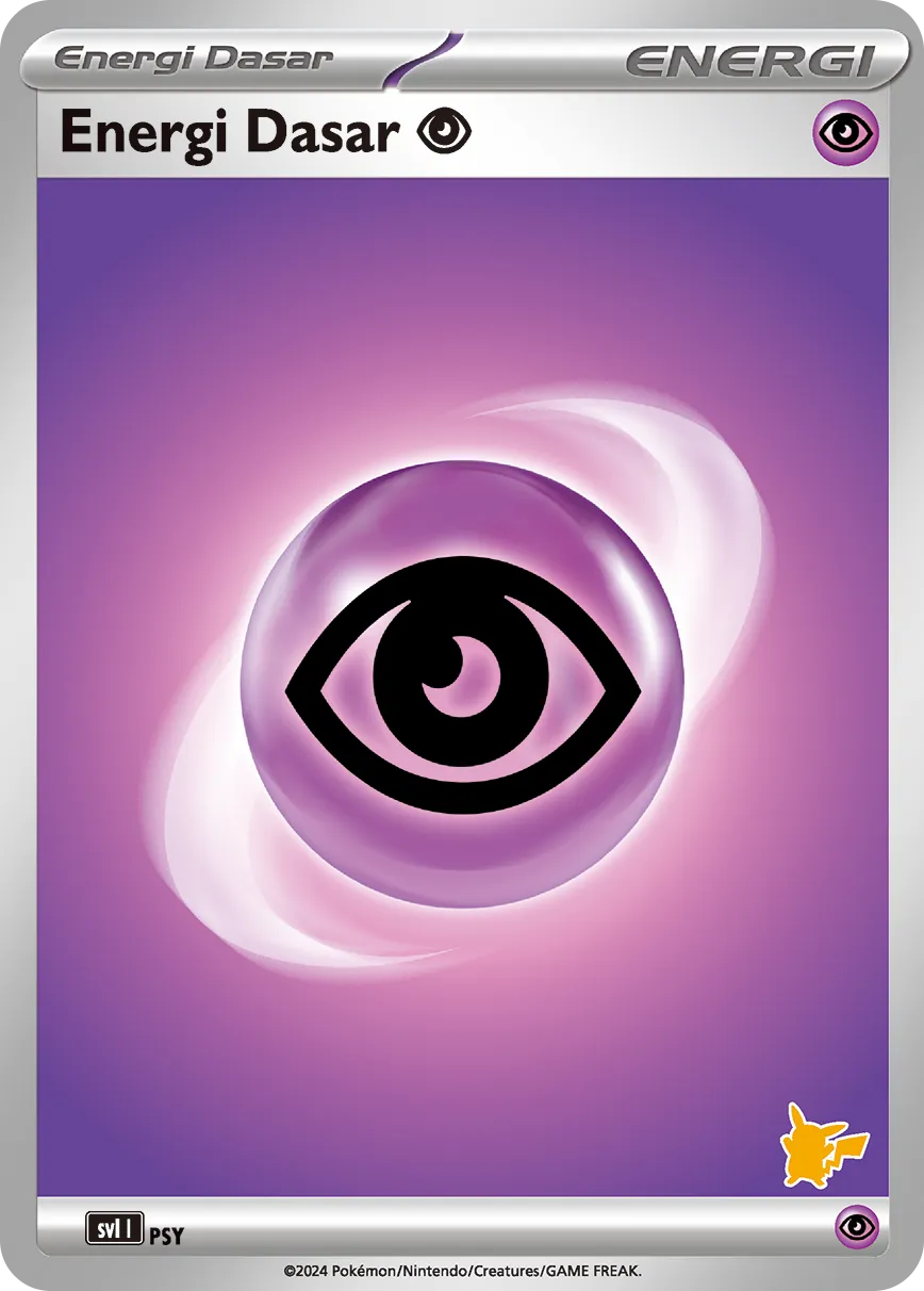 Basic Psychic Energy 070/66 — Trainers Camp (Indonesian Pokémon TCG card)