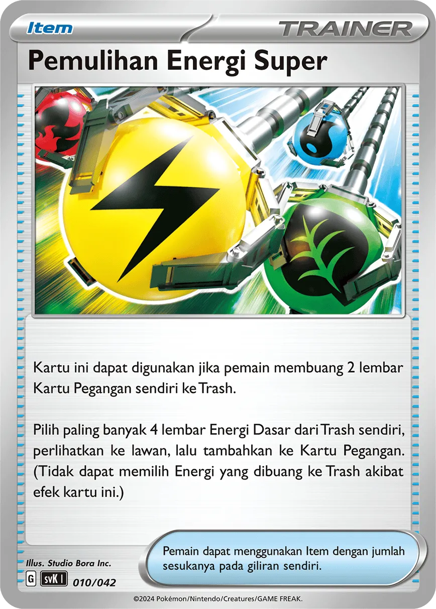 Superior Energy Retrieval 010 — Stellar Guidance Deck Build Box (Indonesian Pokémon TCG card)