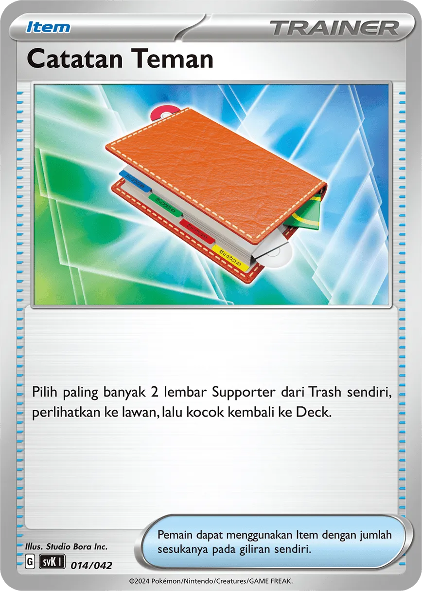 Pal Pad 014 — Stellar Guidance Deck Build Box (Indonesian Pokémon TCG card)