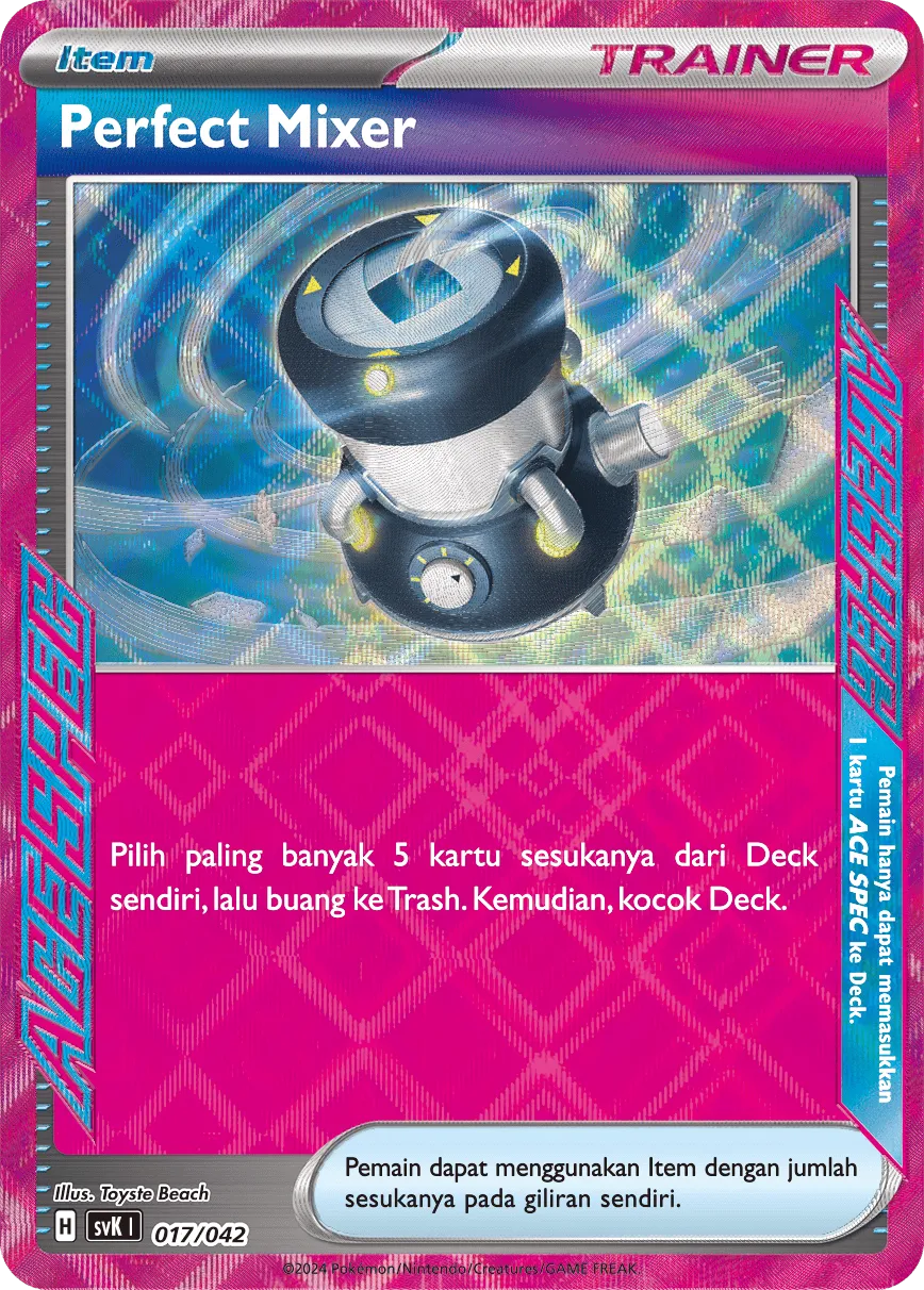 Brilliant Blender 017 — Stellar Guidance Deck Build Box (Indonesian Pokémon TCG card)