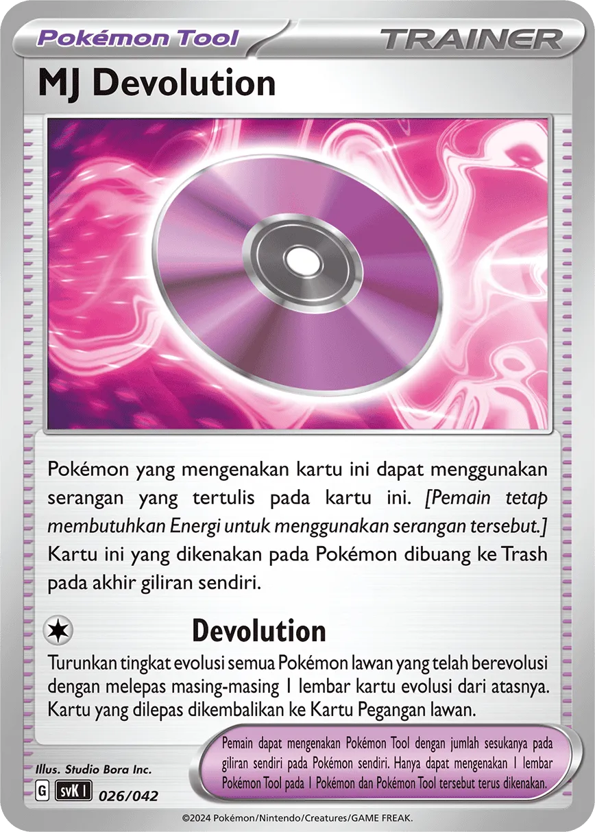 Technical Machine: Devolution 026 — Stellar Guidance Deck Build Box (Indonesian Pokémon TCG card)