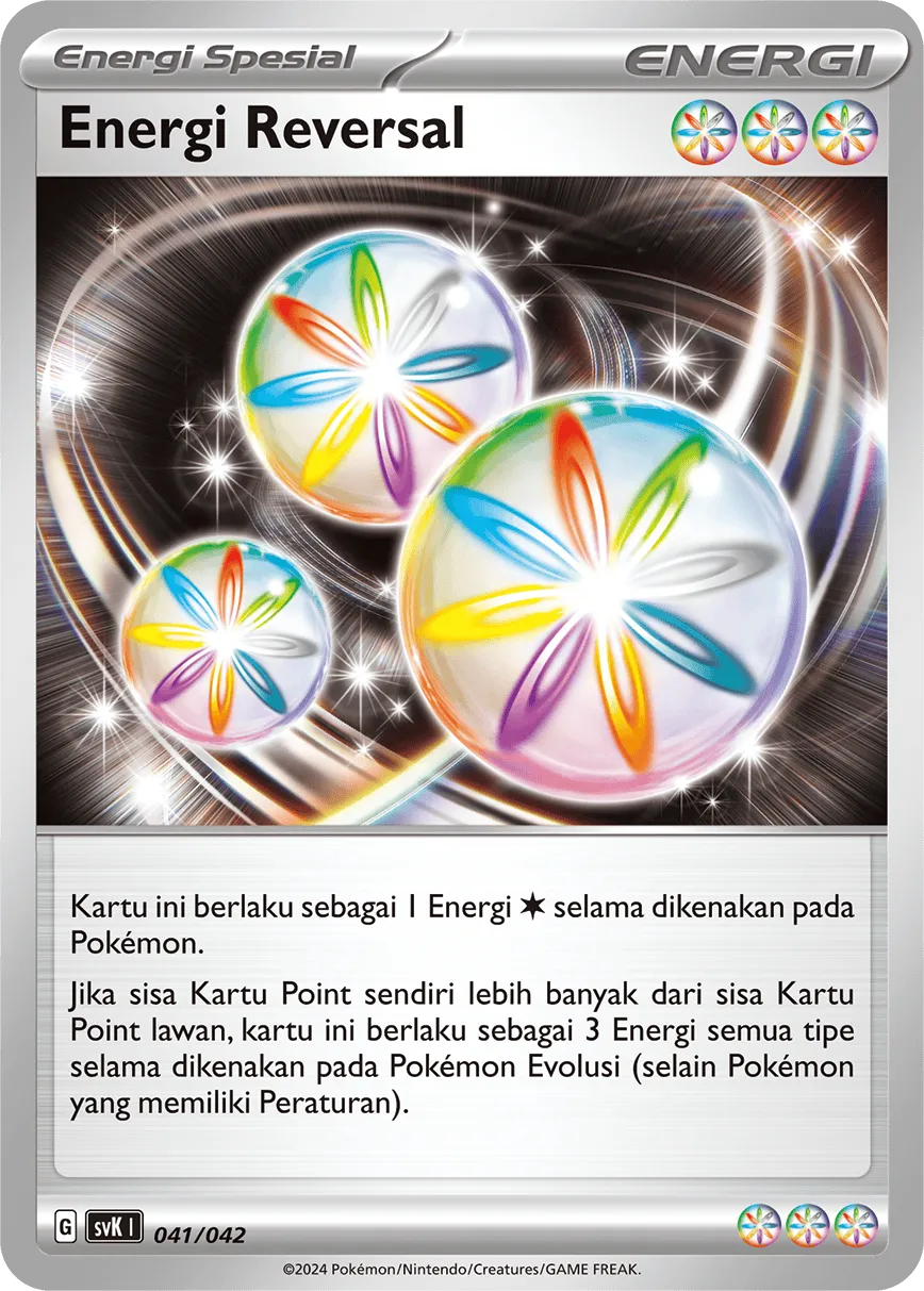 Reversal Energy 041 — Stellar Guidance Deck Build Box (Indonesian Pokémon TCG card)