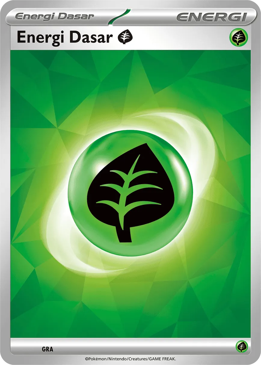 Basic Grass Energy NO/043 — Stellar Guidance Deck Build Box (Indonesian Pokémon TCG card)