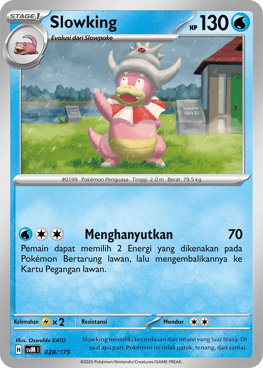 Slowking 028 — Generations Starter Decks (Indonesian Pokémon TCG card)
