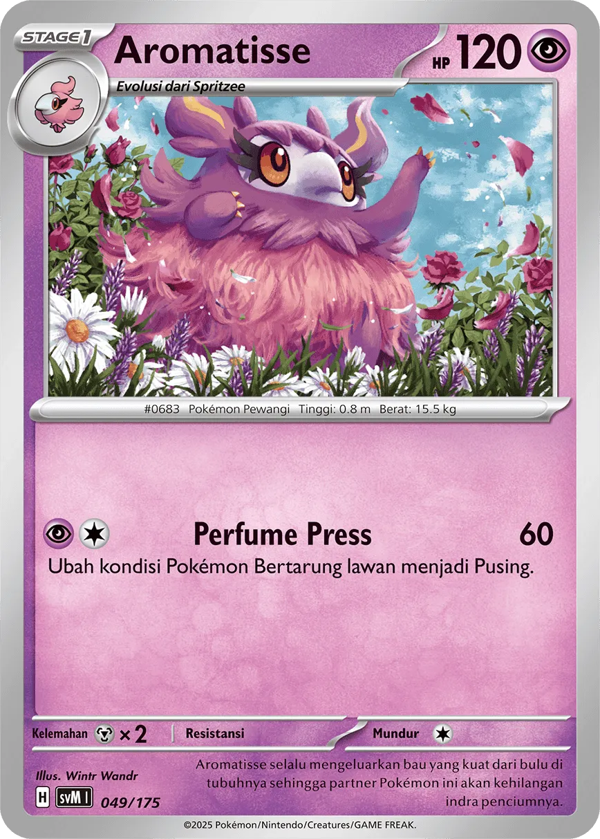Aromatisse 049 — Generations Starter Decks (Indonesian Pokémon TCG card)