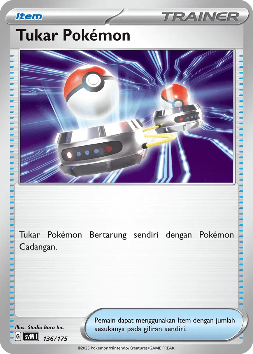 Switch 136 — Generations Starter Decks (Indonesian Pokémon TCG card)
