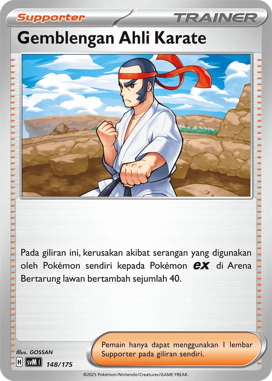 Black Belt's Training 148 — Generations Starter Decks (Indonesian Pokémon TCG card)