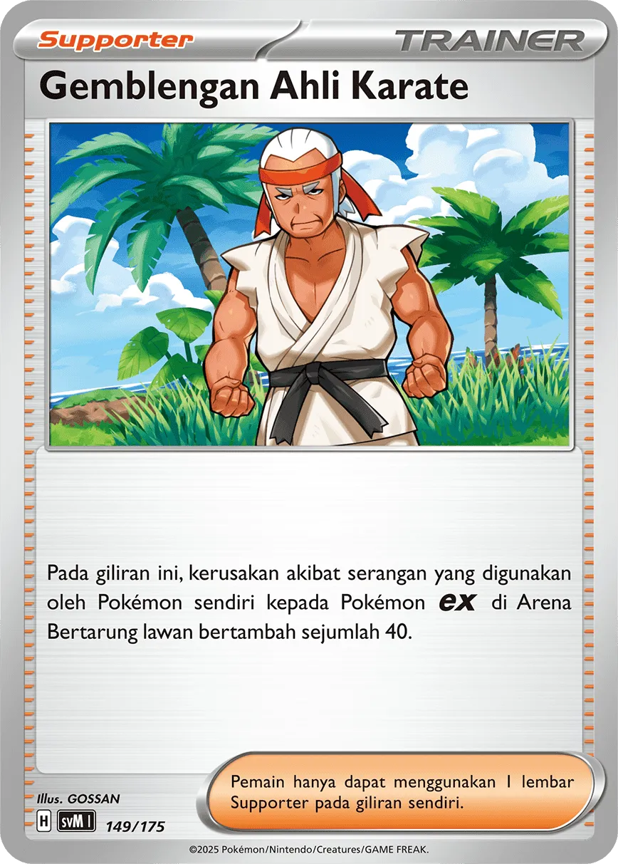 Black Belt's Training 149 — Generations Starter Decks (Indonesian Pokémon TCG card)