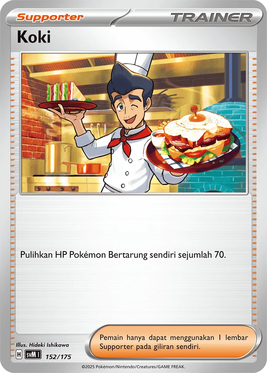 Cook 152 — Generations Starter Decks (Indonesian Pokémon TCG card)