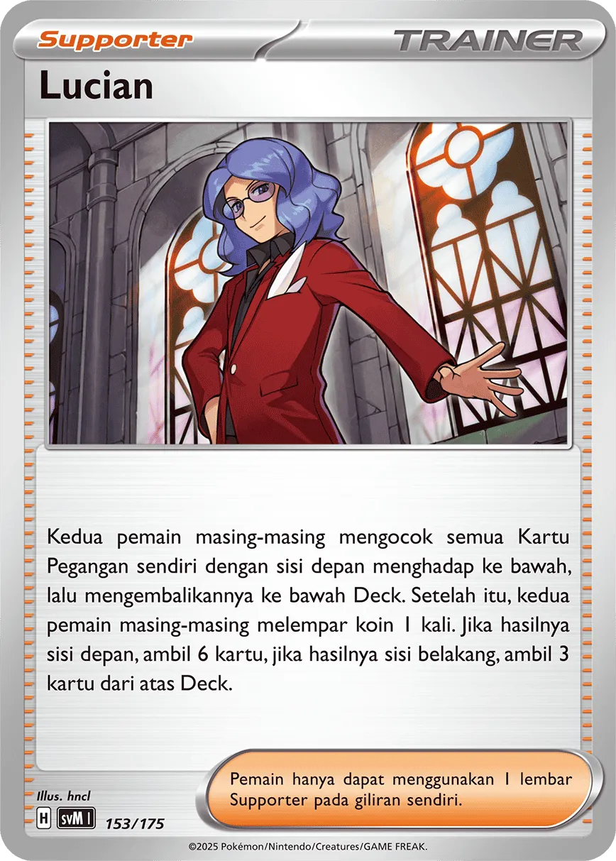 Lucian 153 — Generations Starter Decks (Indonesian Pokémon TCG card)