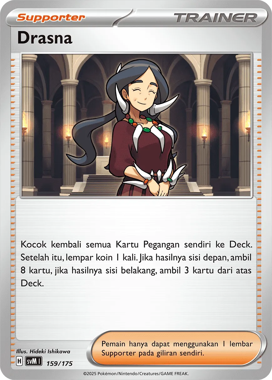 Drasna 159 — Generations Starter Decks (Indonesian Pokémon TCG card)