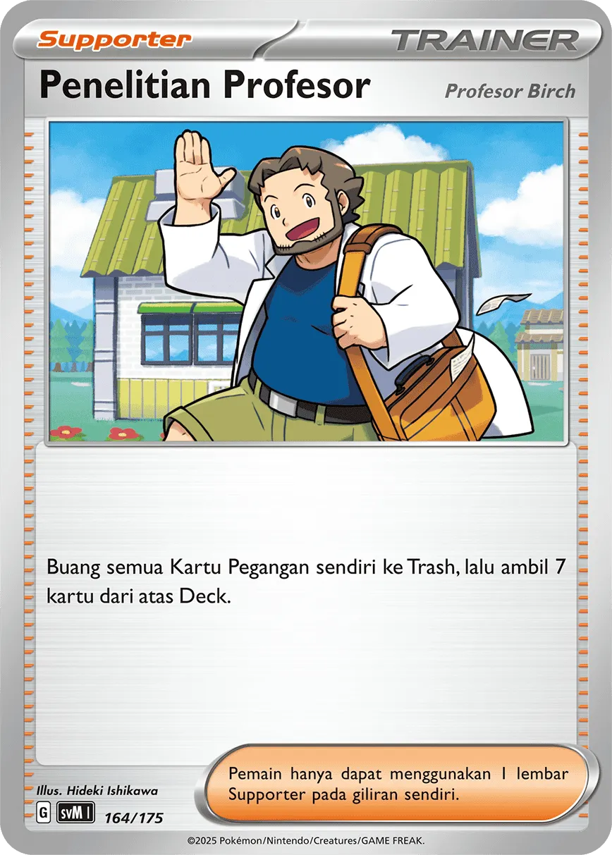 Professor's Research 164 — Generations Starter Decks (Indonesian Pokémon TCG card)