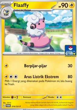 Flaaffy 014 — Scarlet & Violet Indonesian Promos Singles (Indonesian Pokémon TCG card)