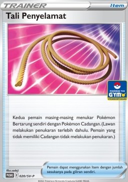 Escape Rope 020 — Scarlet & Violet Indonesian Promos Singles (Indonesian Pokémon TCG card)