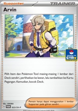 Arven 023 — Scarlet & Violet Indonesian Promos Singles (Indonesian Pokémon TCG card)