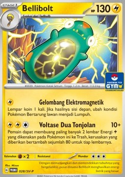 Bellibolt 028 — Scarlet & Violet Indonesian Promos Singles (Indonesian Pokémon TCG card)