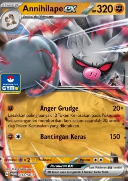 Annihilape ex 032 — Scarlet & Violet Indonesian Promos Singles (Indonesian Pokémon TCG card)