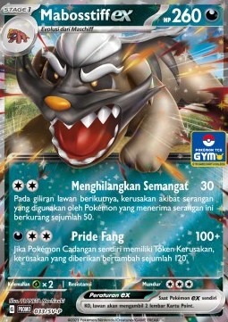 Mabosstiff ex 033 — Scarlet & Violet Indonesian Promos Singles (Indonesian Pokémon TCG card)