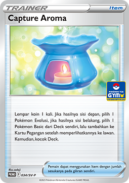 Capturing Aroma 034 — Scarlet & Violet Indonesian Promos Singles (Indonesian Pokémon TCG card)