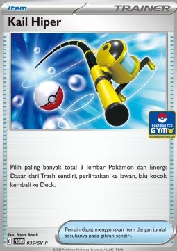Super Rod 035 — Scarlet & Violet Indonesian Promos Singles (Indonesian Pokémon TCG card)
