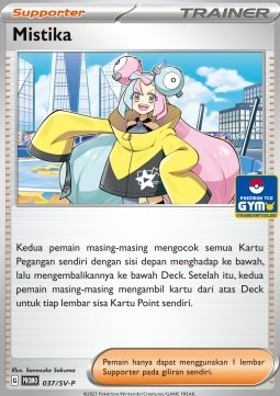 Iono 037 — Scarlet & Violet Indonesian Promos Singles (Indonesian Pokémon TCG card)