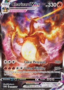 Charizard VMAX 039 — Scarlet & Violet Indonesian Promos Singles (Indonesian Pokémon TCG card)