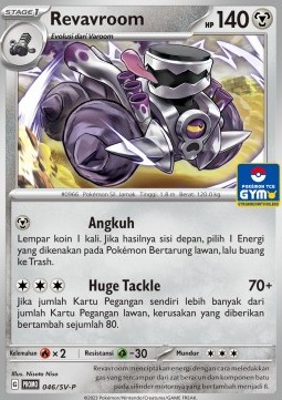 Revavroom 046 — Scarlet & Violet Indonesian Promos Singles (Indonesian Pokémon TCG card)