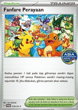 Celebratory Fanfare 079 — Scarlet & Violet Indonesian Promos Singles (Indonesian Pokémon TCG card)