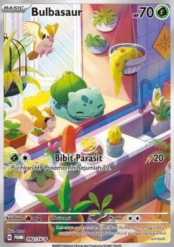 Bulbasaur 092 — Scarlet & Violet Indonesian Promos Singles (Indonesian Pokémon TCG card)