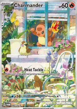 Charmander 093 — Scarlet & Violet Indonesian Promos Singles (Indonesian Pokémon TCG card)