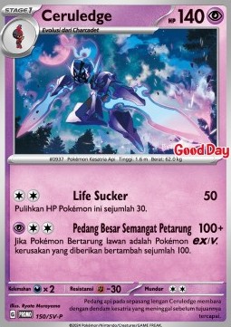 Ceruledge 150 — Scarlet & Violet Indonesian Promos Singles (Indonesian Pokémon TCG card)