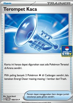 Glass Trumpet 168 — Scarlet & Violet Indonesian Promos Singles (Indonesian Pokémon TCG card)