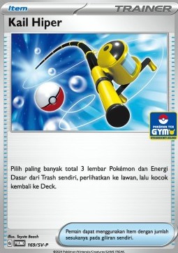 Super Rod 169 — Scarlet & Violet Indonesian Promos Singles (Indonesian Pokémon TCG card)