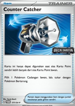 Counter Catcher 177 — Scarlet & Violet Indonesian Promos Singles (Indonesian Pokémon TCG card)