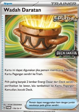 Earthen Vessel 178 — Scarlet & Violet Indonesian Promos Singles (Indonesian Pokémon TCG card)