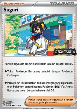 Kieran 183 — Scarlet & Violet Indonesian Promos Singles (Indonesian Pokémon TCG card)