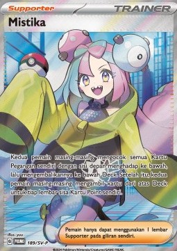 Iono 189 — Scarlet & Violet Indonesian Promos Singles (Indonesian Pokémon TCG card)