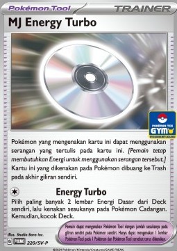 Technical Machine: Turbo Energize 220 — Scarlet & Violet Indonesian Promos Singles (Indonesian Pokémon TCG card)