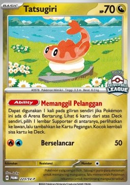 Tatsugiri 223 — Scarlet & Violet Indonesian Promos Singles (Indonesian Pokémon TCG card)