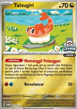 Tatsugiri 223 — Scarlet & Violet Indonesian Promos Singles (Indonesian Pokémon TCG card)