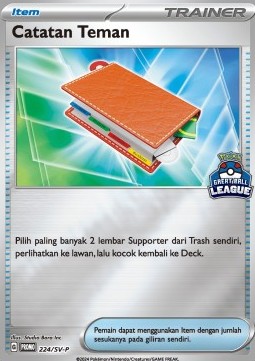 Pal Pad 224 — Scarlet & Violet Indonesian Promos Singles (Indonesian Pokémon TCG card)