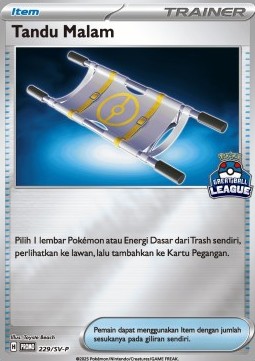 Night Stretcher 229 — Scarlet & Violet Indonesian Promos Singles (Indonesian Pokémon TCG card)