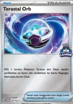 Tera Orb 231 — Scarlet & Violet Indonesian Promos Singles (Indonesian Pokémon TCG card)