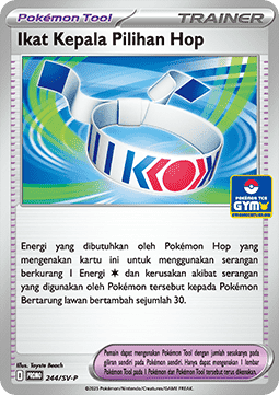 Hop's Choice Band 244 — Scarlet & Violet Indonesian Promos Singles (Indonesian Pokémon TCG card)