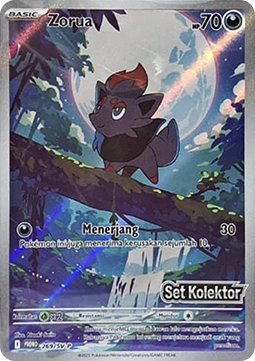 Zorua 269 — Scarlet & Violet Indonesian Promos Singles (Indonesian Pokémon TCG card)