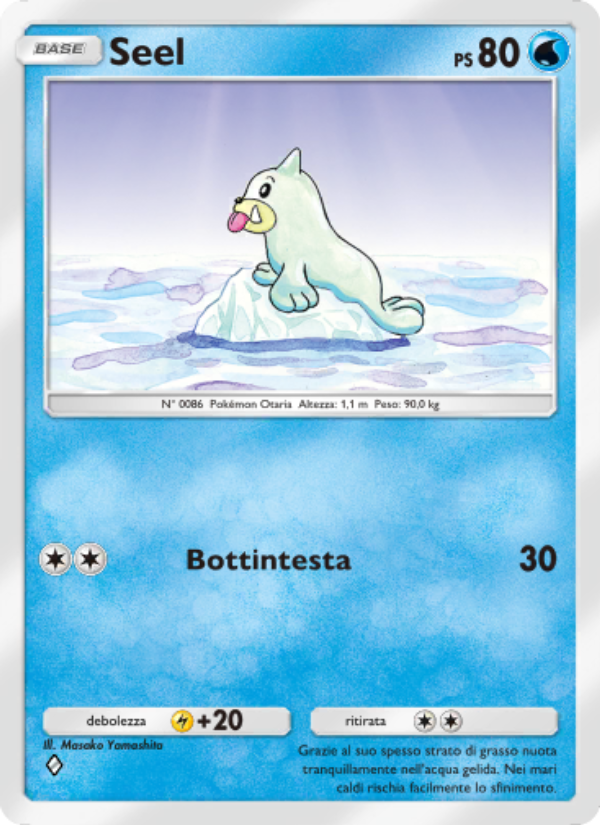 Seel 064/286 — Genetic Apex (Italian Pokémon TCG card)